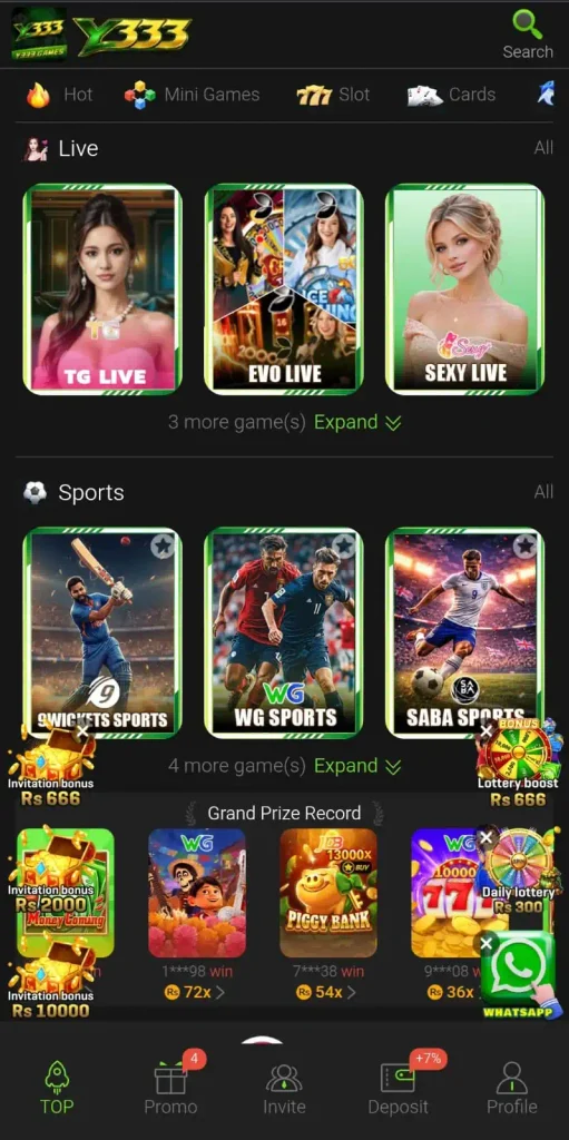 Y333 GAME
