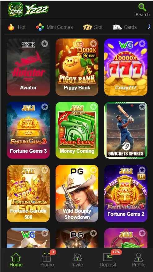 Y222 Game