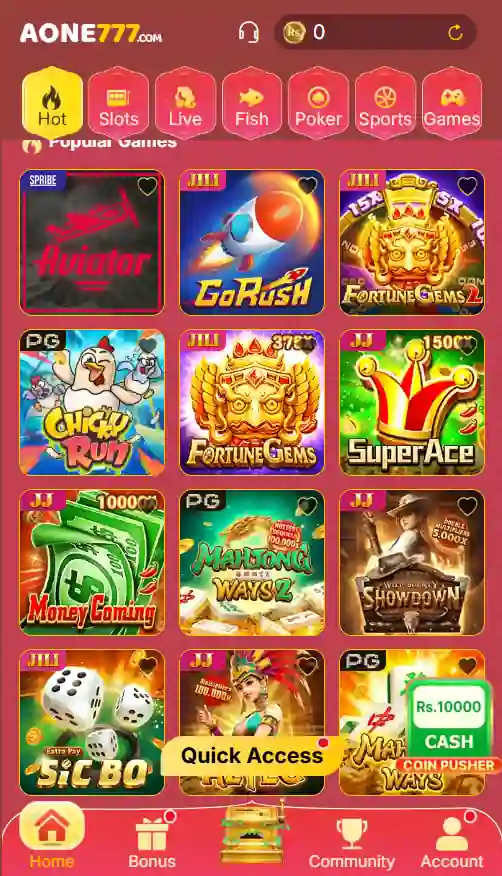 AONE777 Game