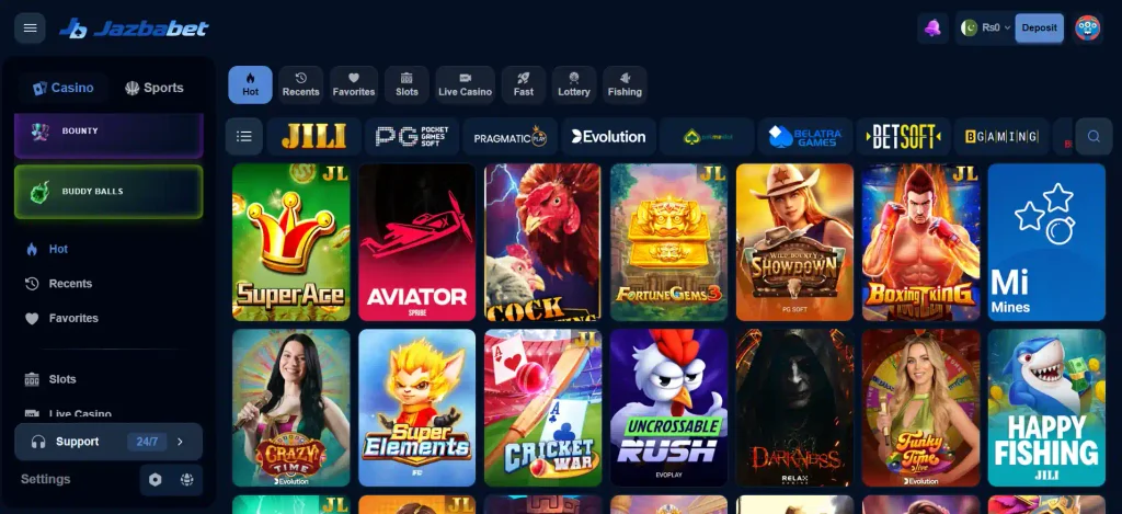 JAZBABET Game