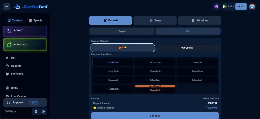 JAZBABET Game